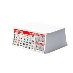 Folhinha Calendário 2026