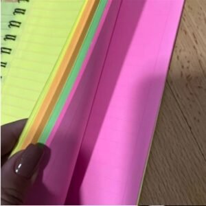 Caderno com folha Color Plus