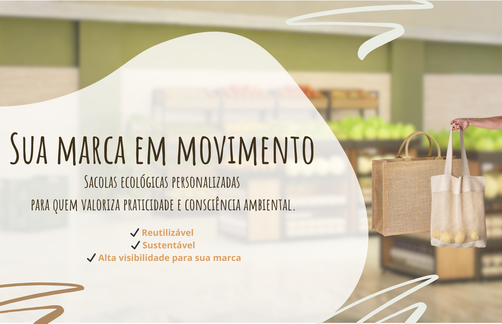 sacola ecologica - celular